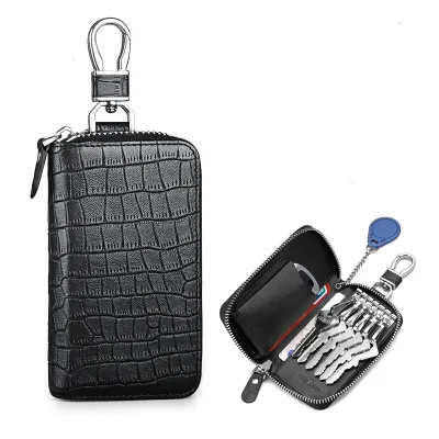 COMPACT ZIPPER KEY CASE